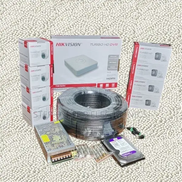 Home Security Complete Hikvision 8 Cameras 1080p 2mp CCTV Package