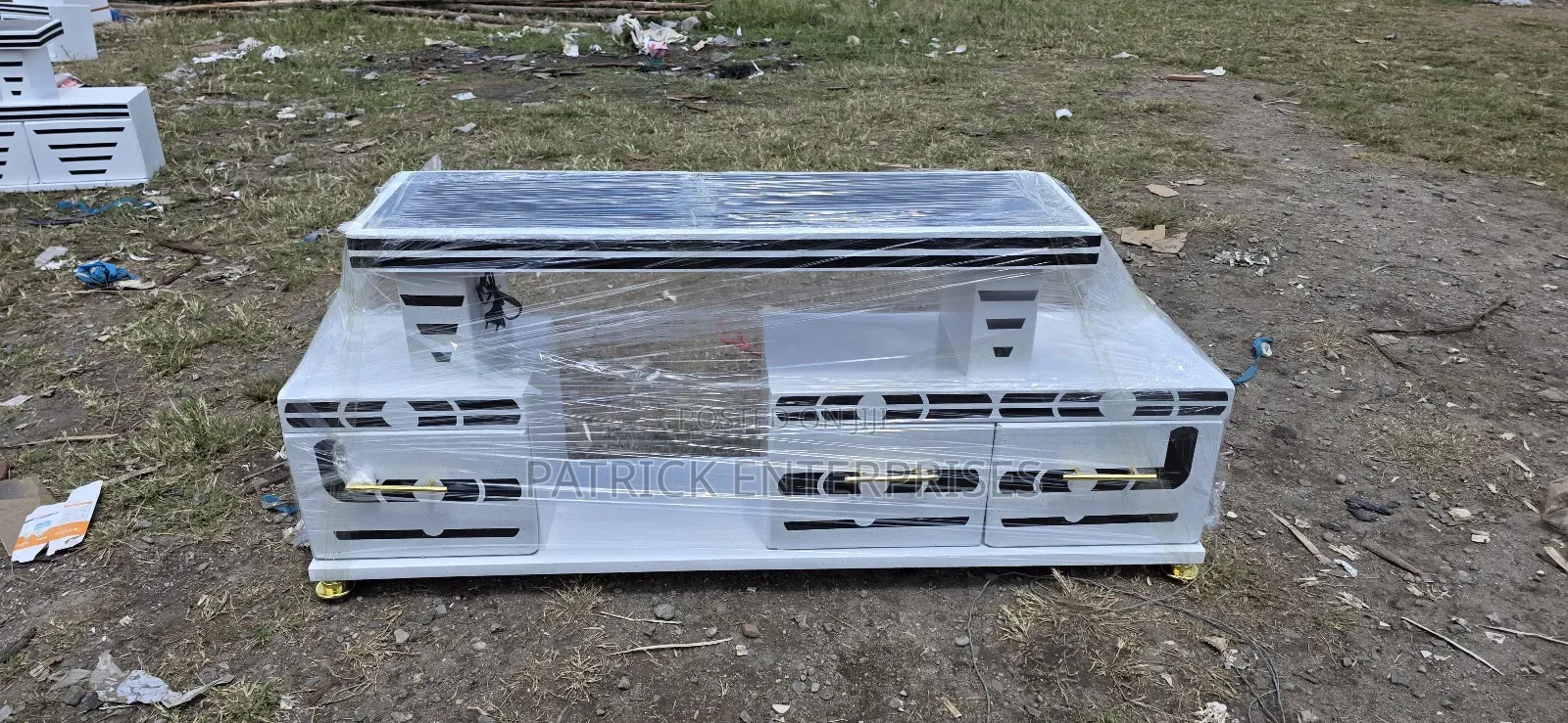 Modern Tv Stand With Led Lights
