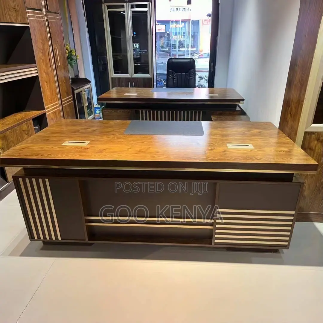 Office Desk ; 140cm Executive Wooden Boss Office Desk