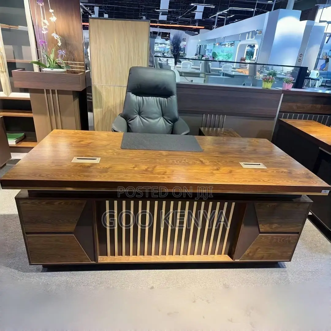 Office Desk ; 140cm Executive Wooden Boss Office Desk