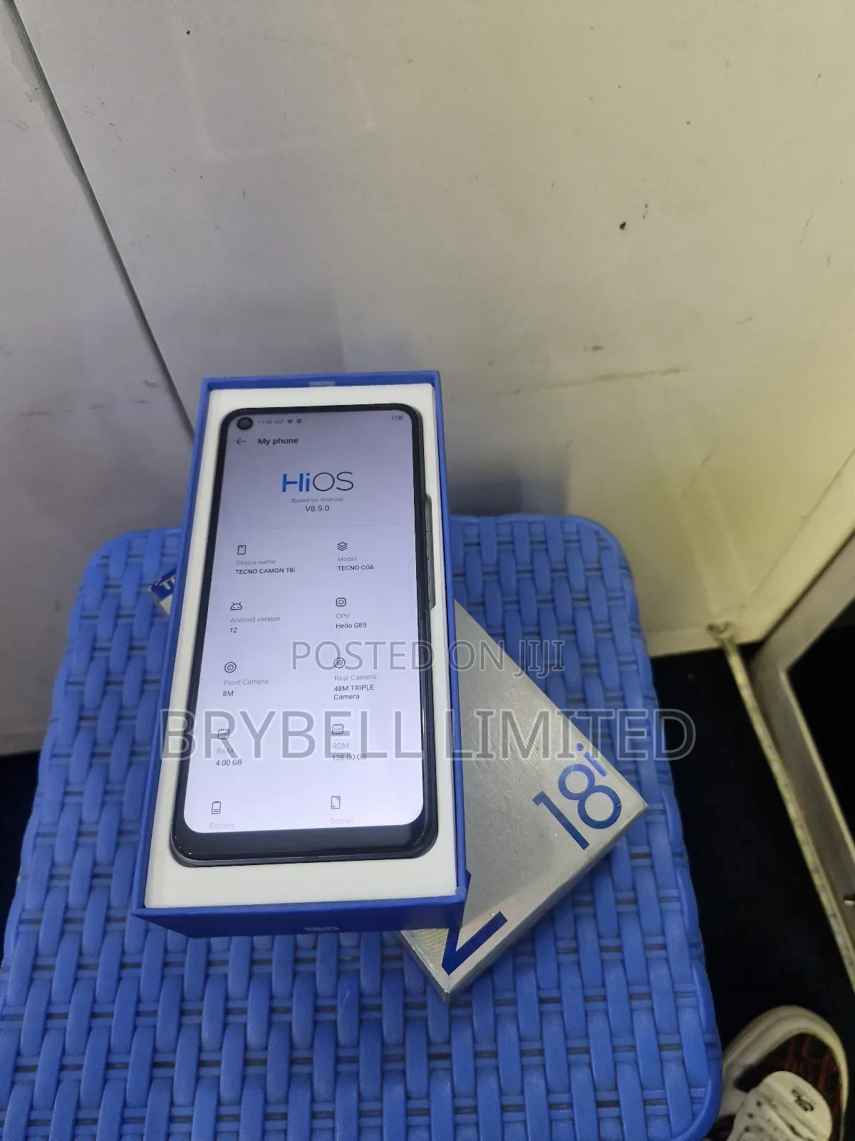 Tecno Camon 18i 128 GB Gray