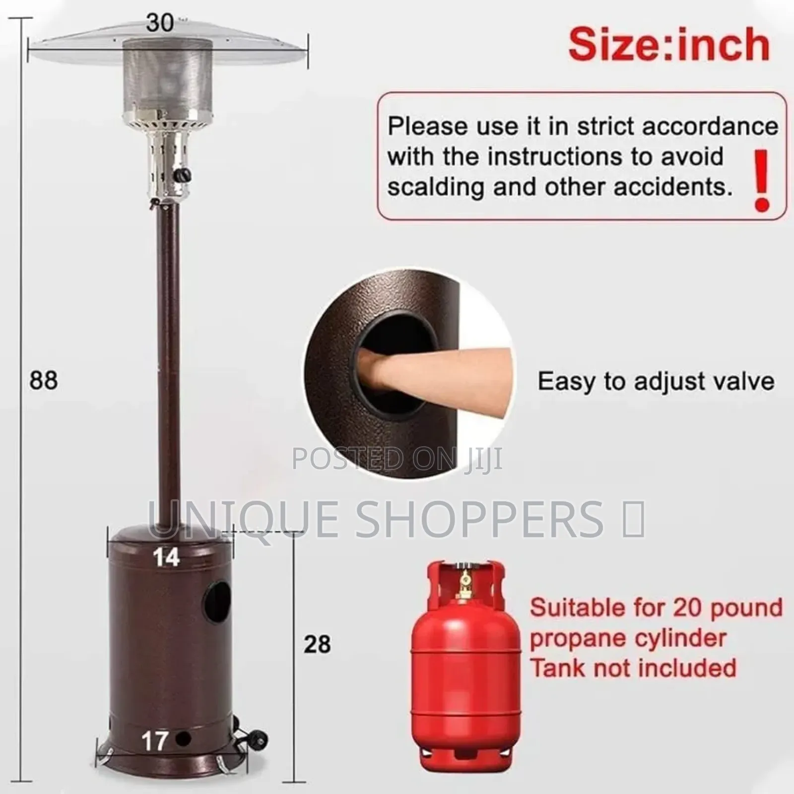 Mushroom Patio Heater