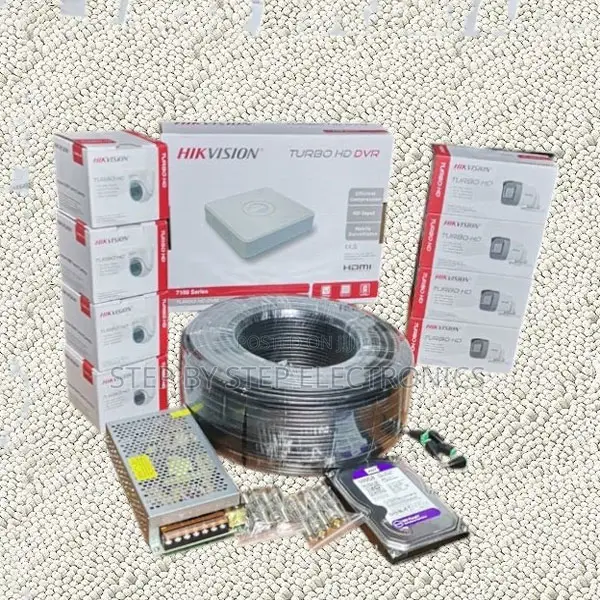 8 Hikvision 1080p Hd 2mp Motion Detection CCTV Cameras Full Package