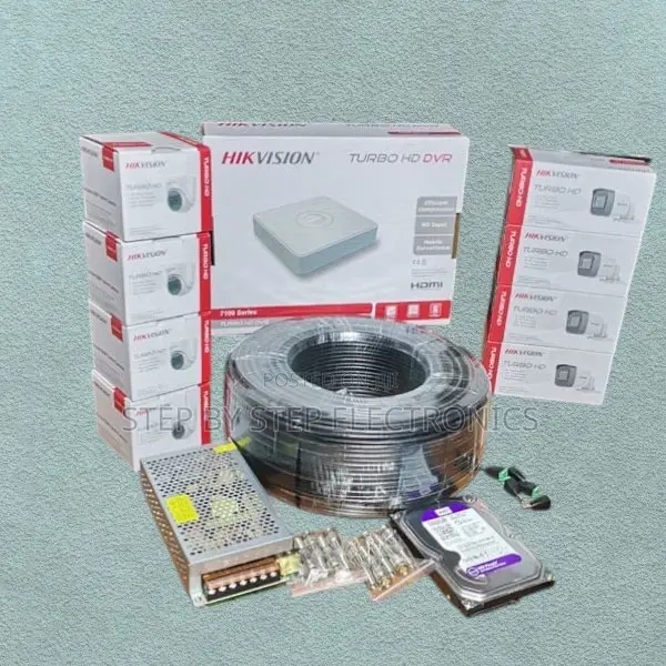 Stunning Image Complete Hikvision 8 Cameras 1080p 2mp CCTV Package