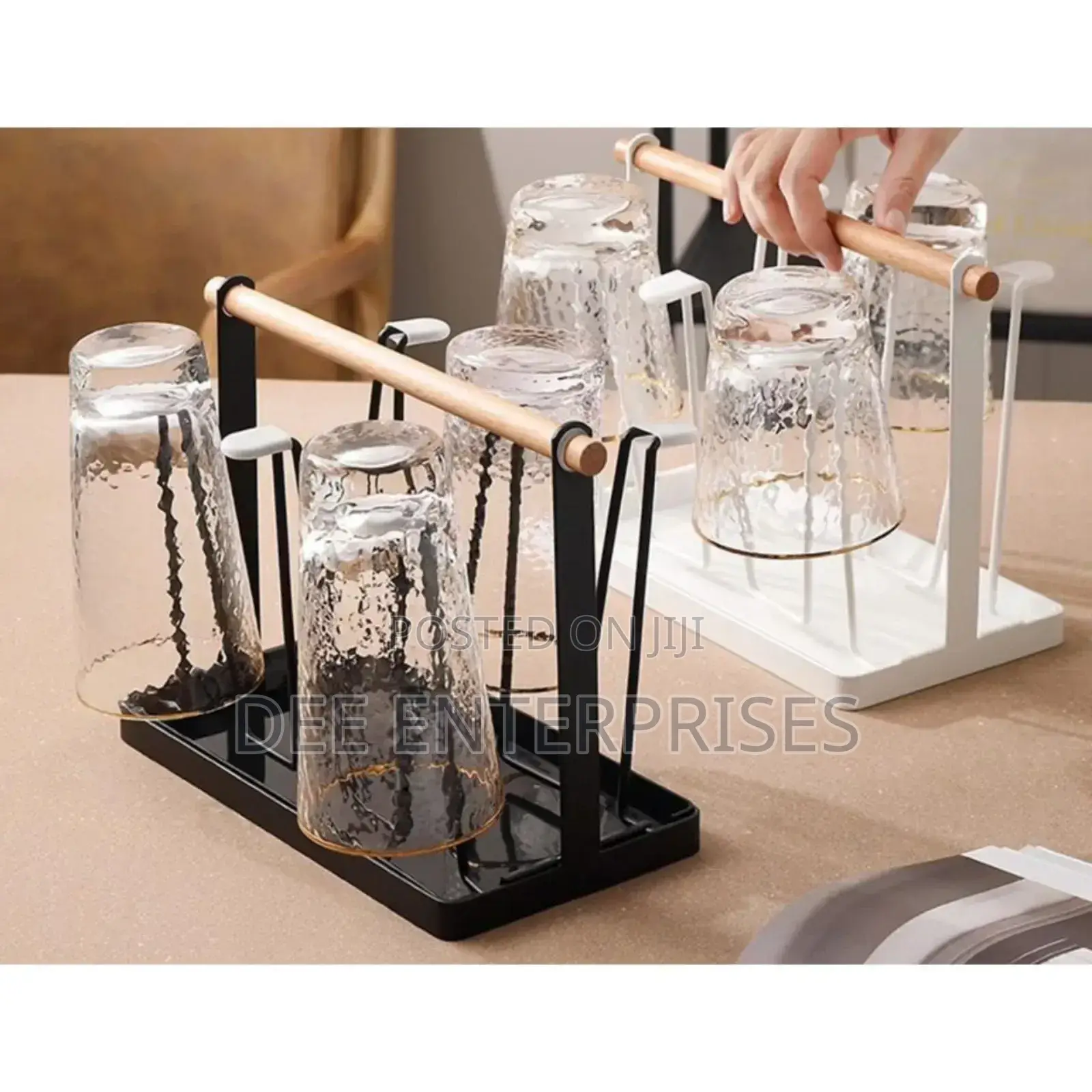 Luxury Iron Cup/Glass Holder Rack