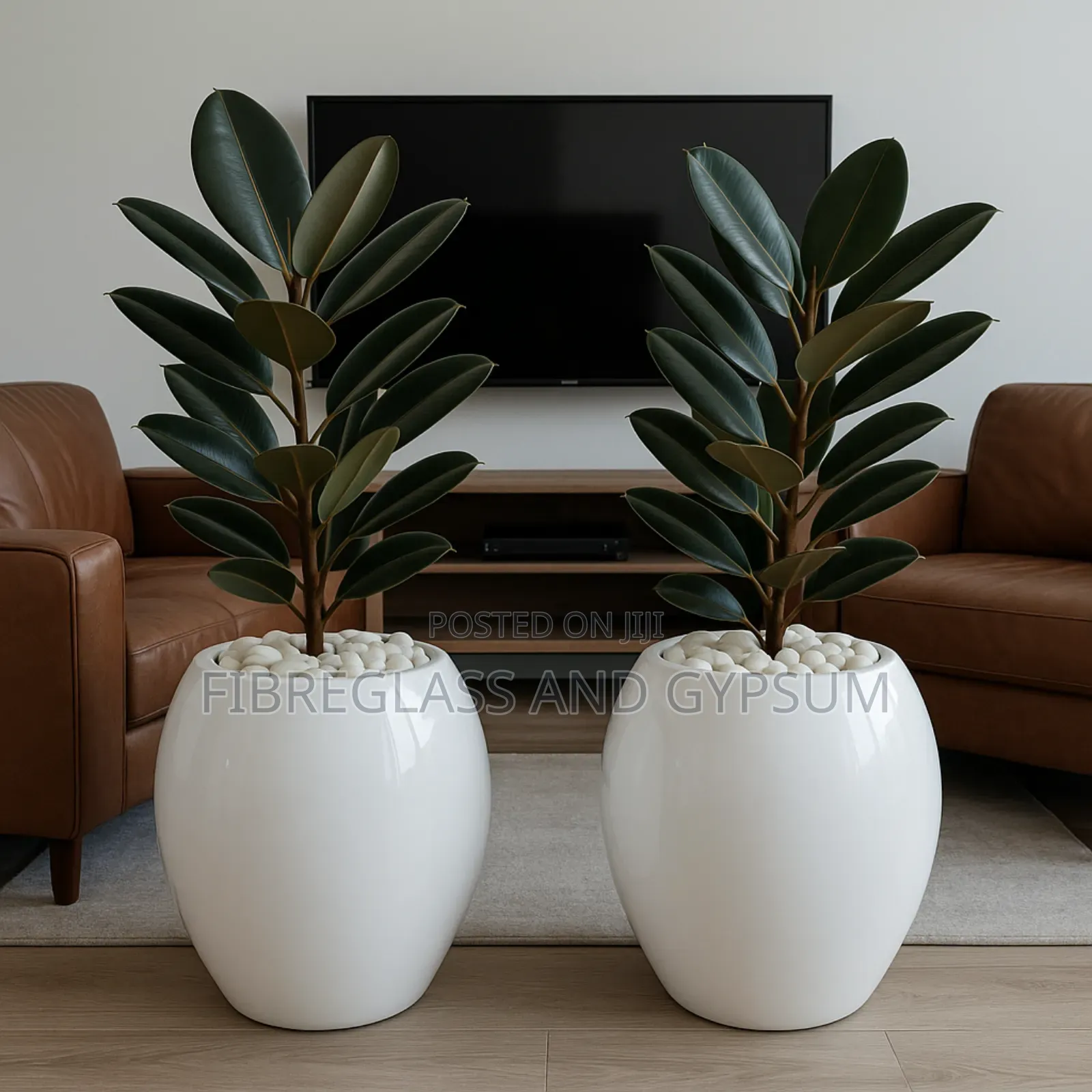 Fibre Flower Pots