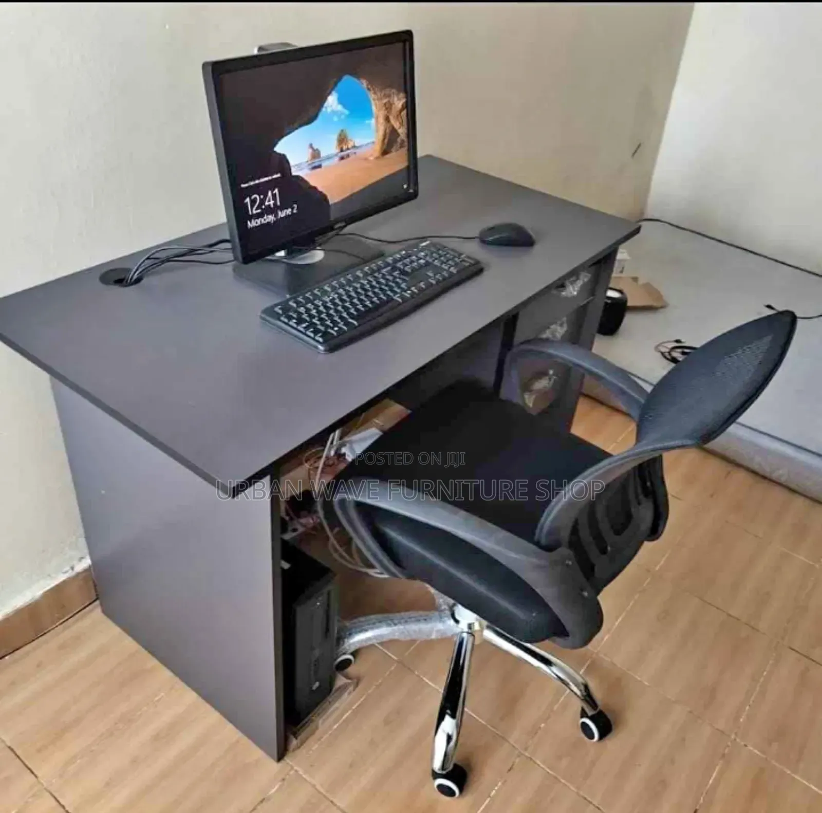 Computer Office Desk and Chair