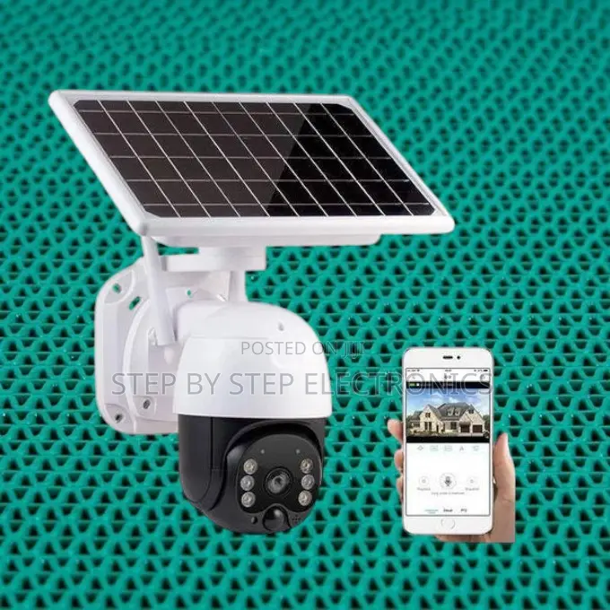 Wide Coverage 4g Simcard Solar-Powered PTZ Security Camera