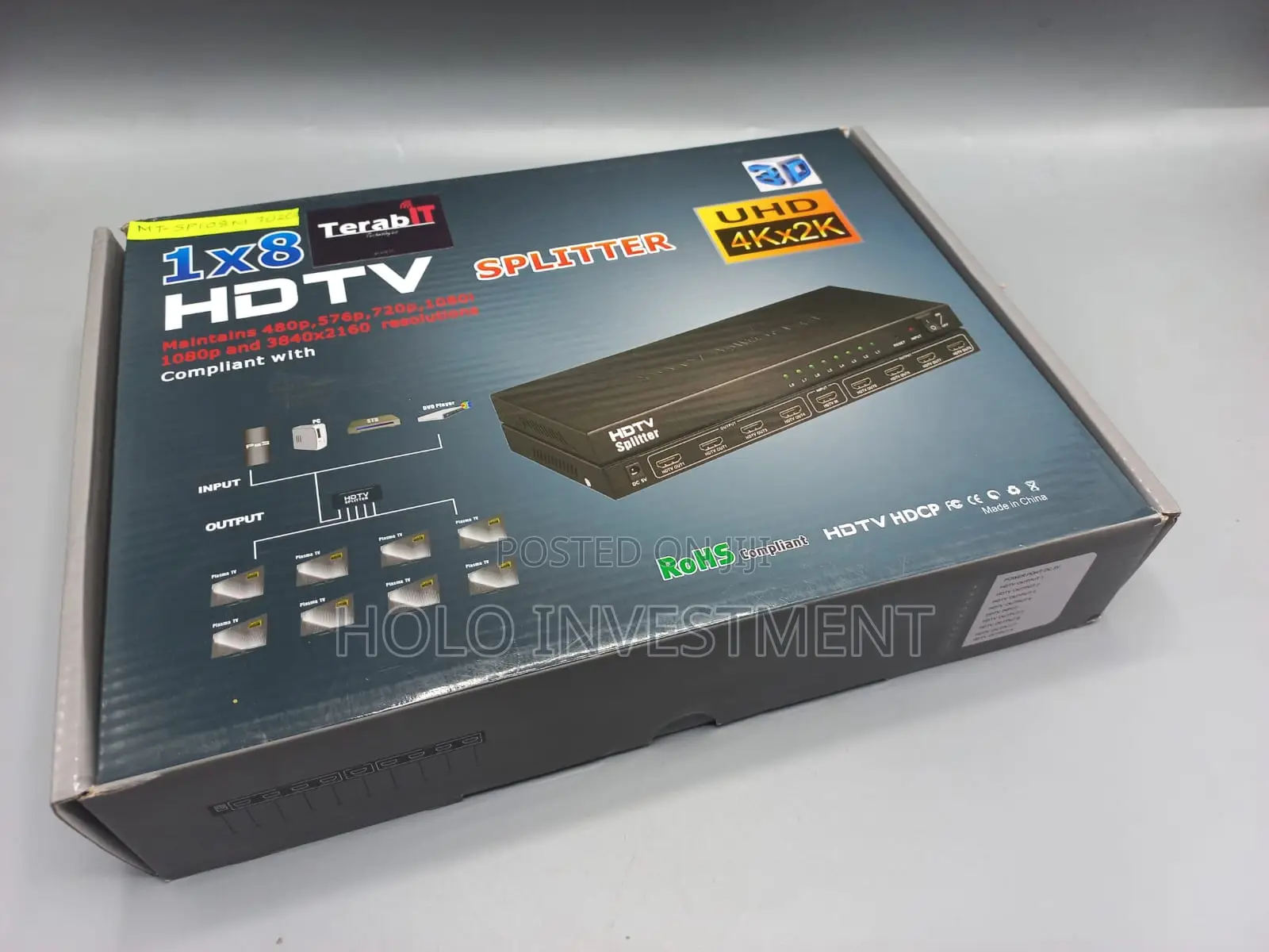 8 Port Hdmi Splitter