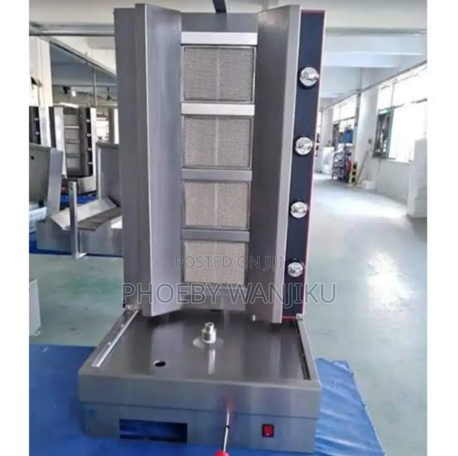 4 Burner Shawarma Machine