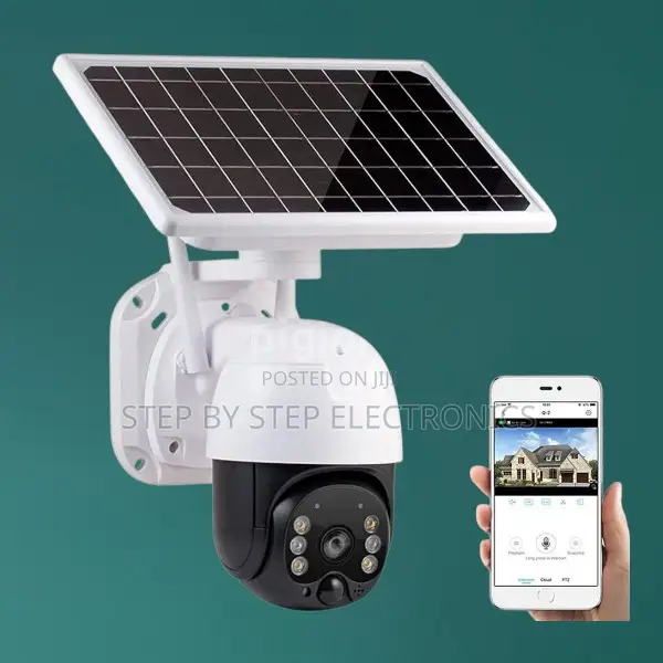 2mp 4g PTZ Rotating Solar Powered Outdoor Surveillance CCTV Camera