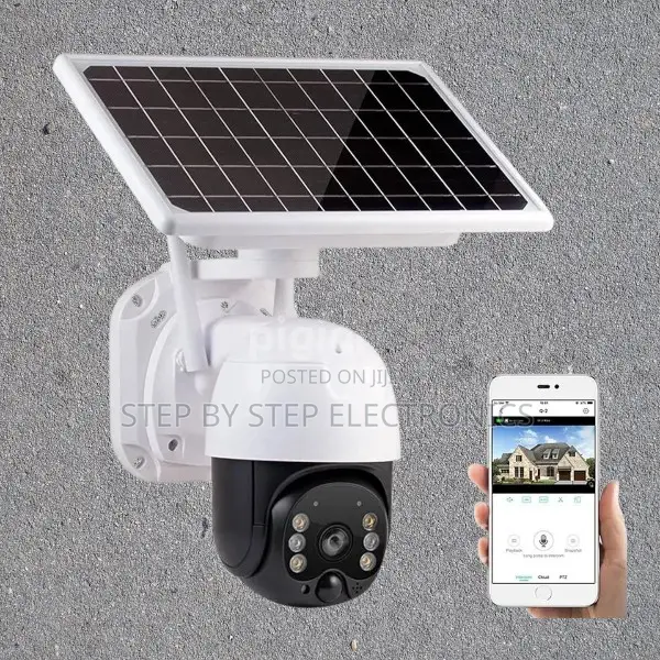 Ip66 Waterproof Standalone 4g PTZ Rotating Solar Powered CCTV Camera