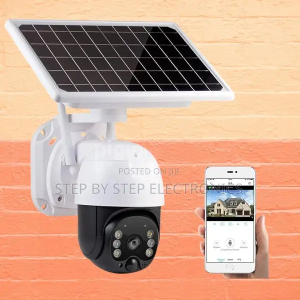 Infrared Night Vision 4g Solar Powered Outdoor PTZ Security Cctvcamera