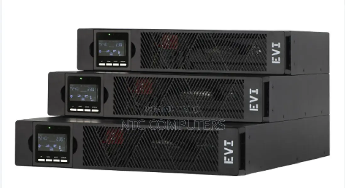 Evi 2000va / 1800w Rack Mount Online Single Phase Ups - Online