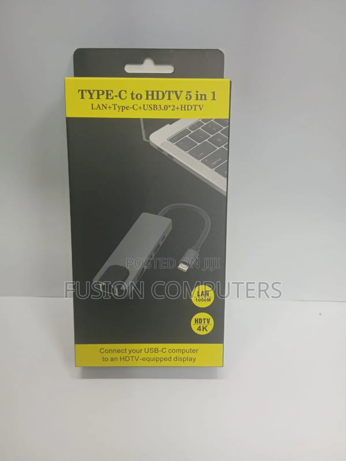 Type-C to HDTV 5 in 1 Multiport Adapter