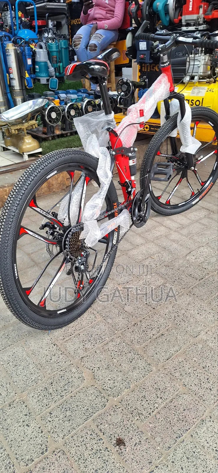 Chrome Bike for Adults Foldable