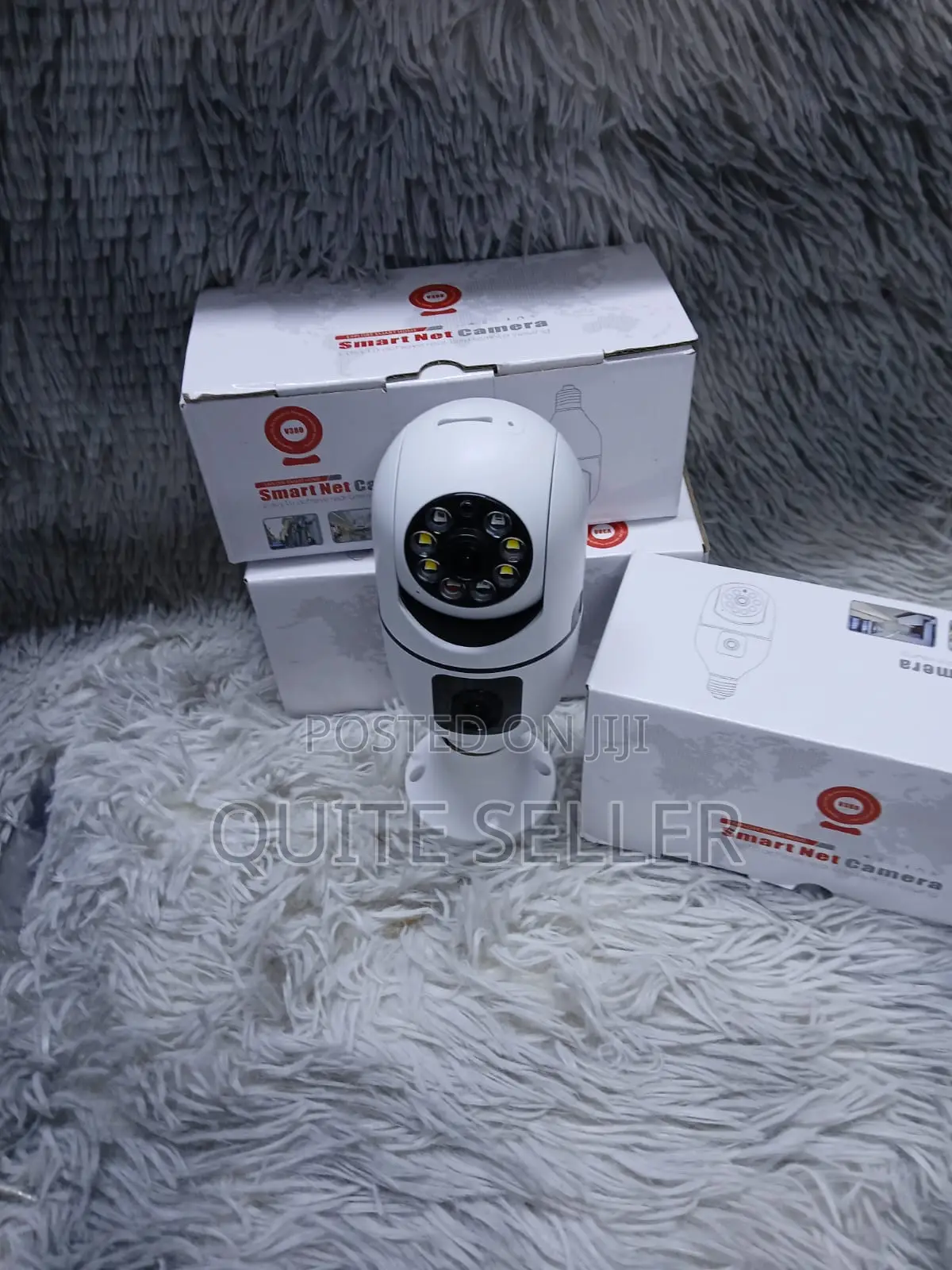 Home Smart Wireles Bulb Security Wifi CCTV Network Camera