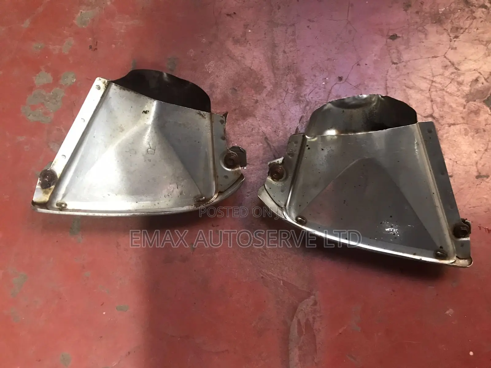 Mark X 2008 Rear Bumper Exhaust Chrome Price For Each