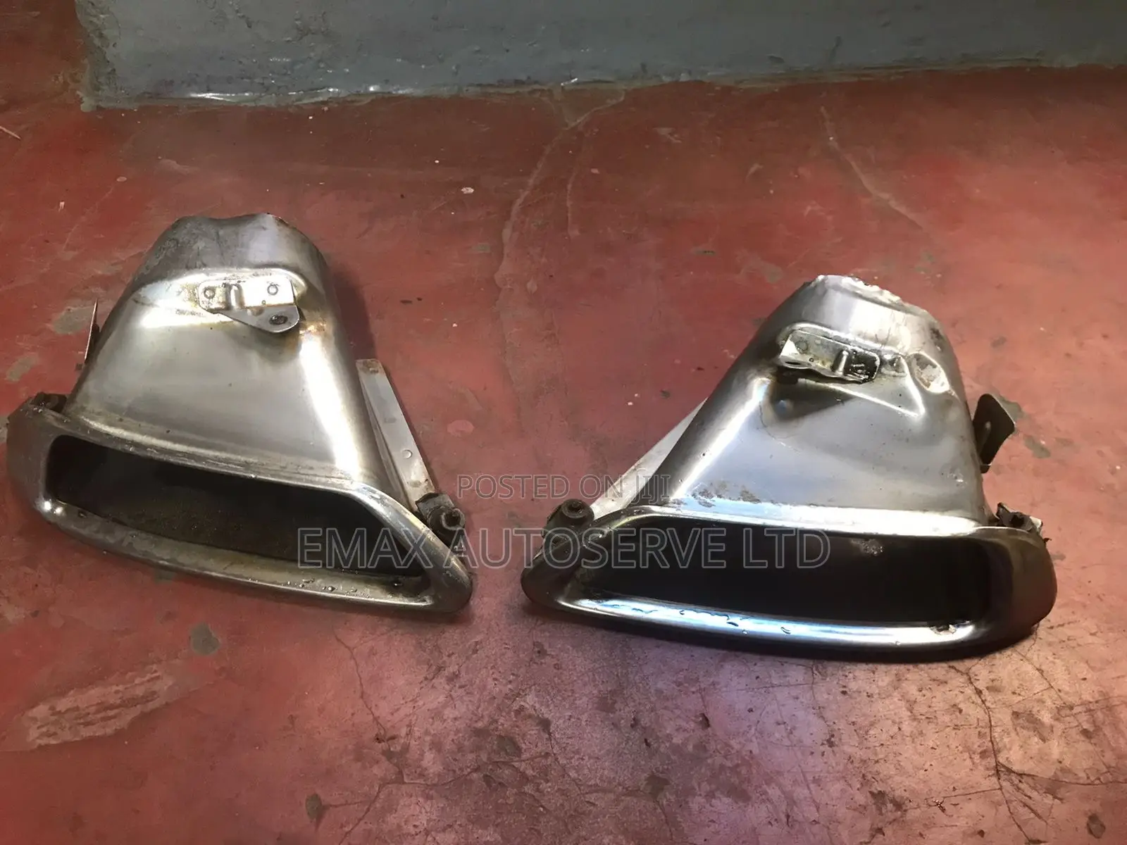 Mark X 2008 Rear Bumper Exhaust Chrome Price For Each