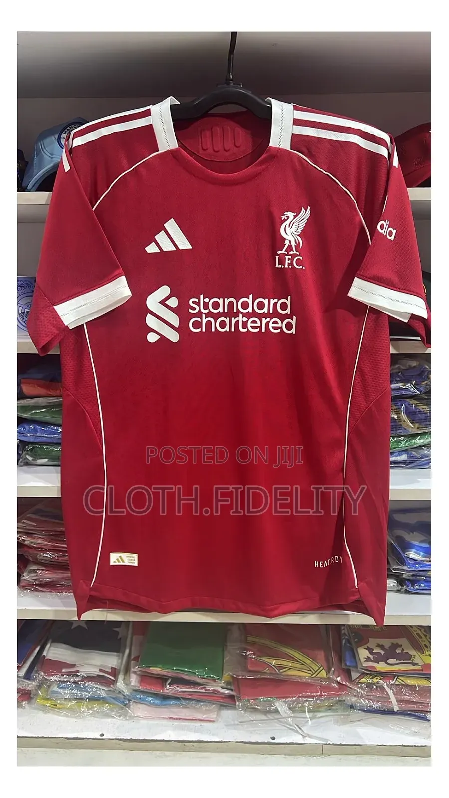 Liverpool Home Jersey 25/26 Player Version.(Original)