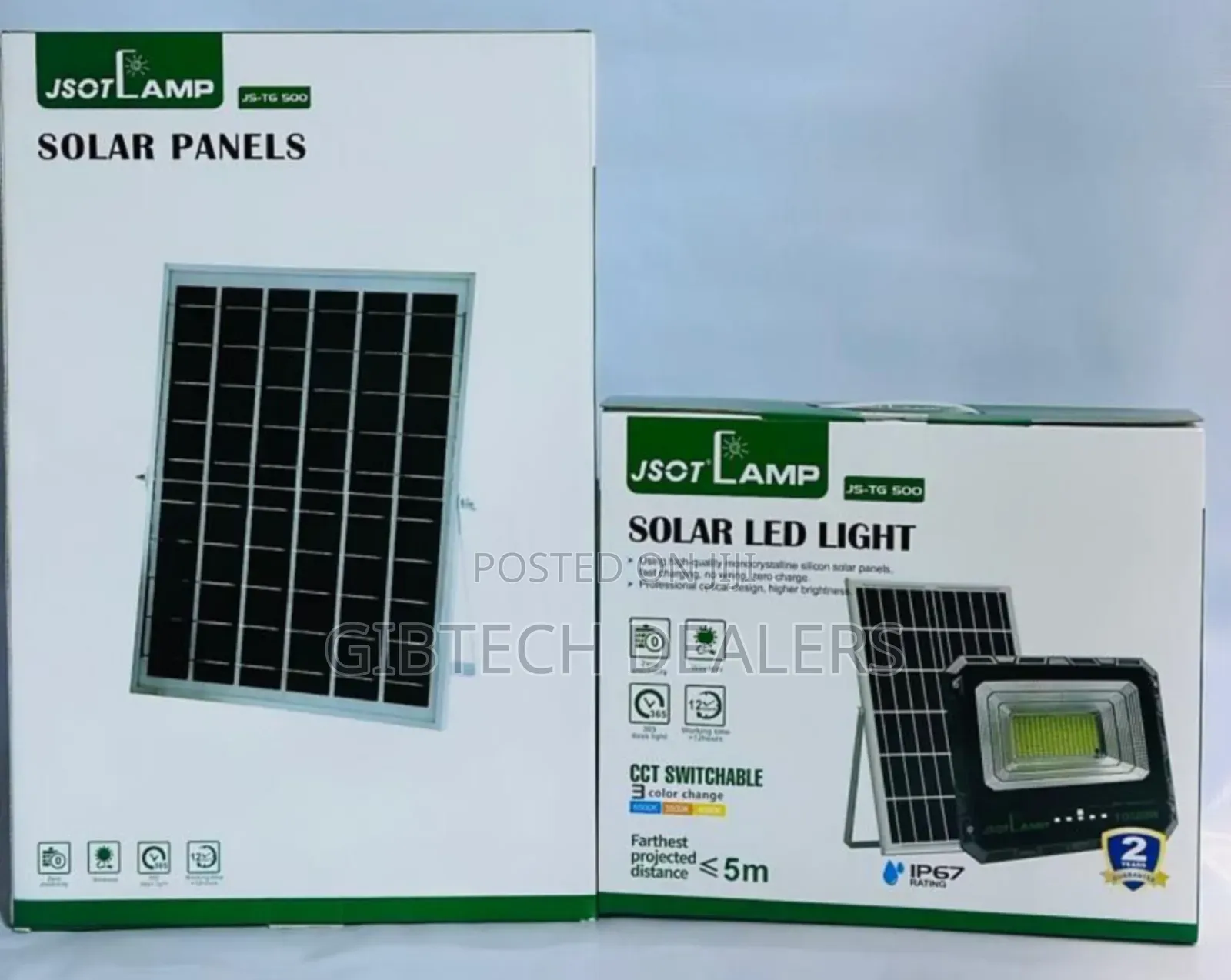 500w Jsot Solar Floodlight Ip67