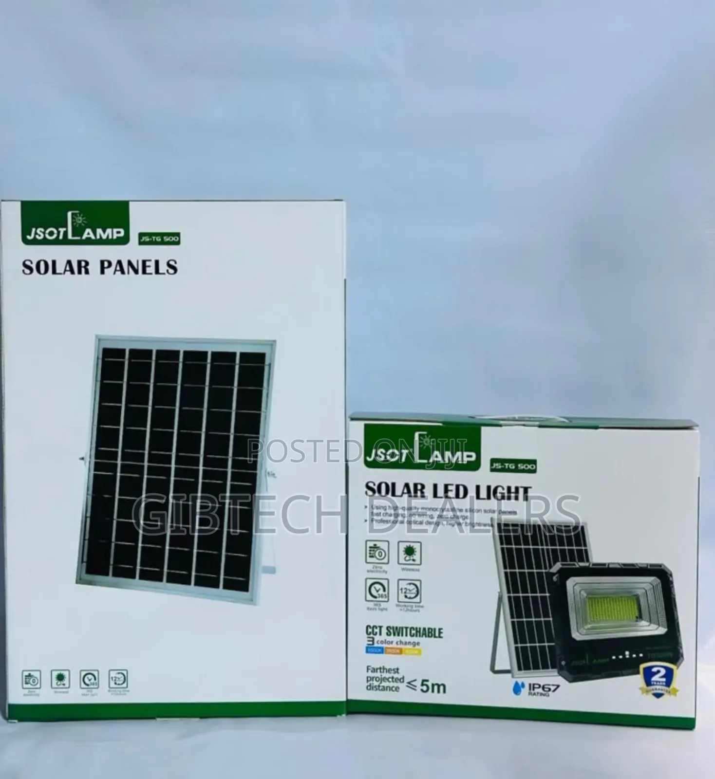 Ip67 Jsot 500w Solar Flood Light Tg 500w