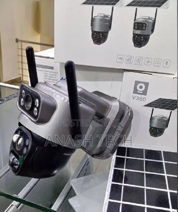 Easy to Set Up 4g Dual Lens Camera Solar CCTV