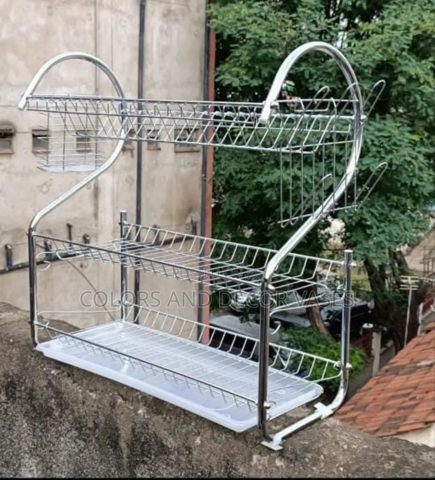 Dish Rack 3 Layer Stainless