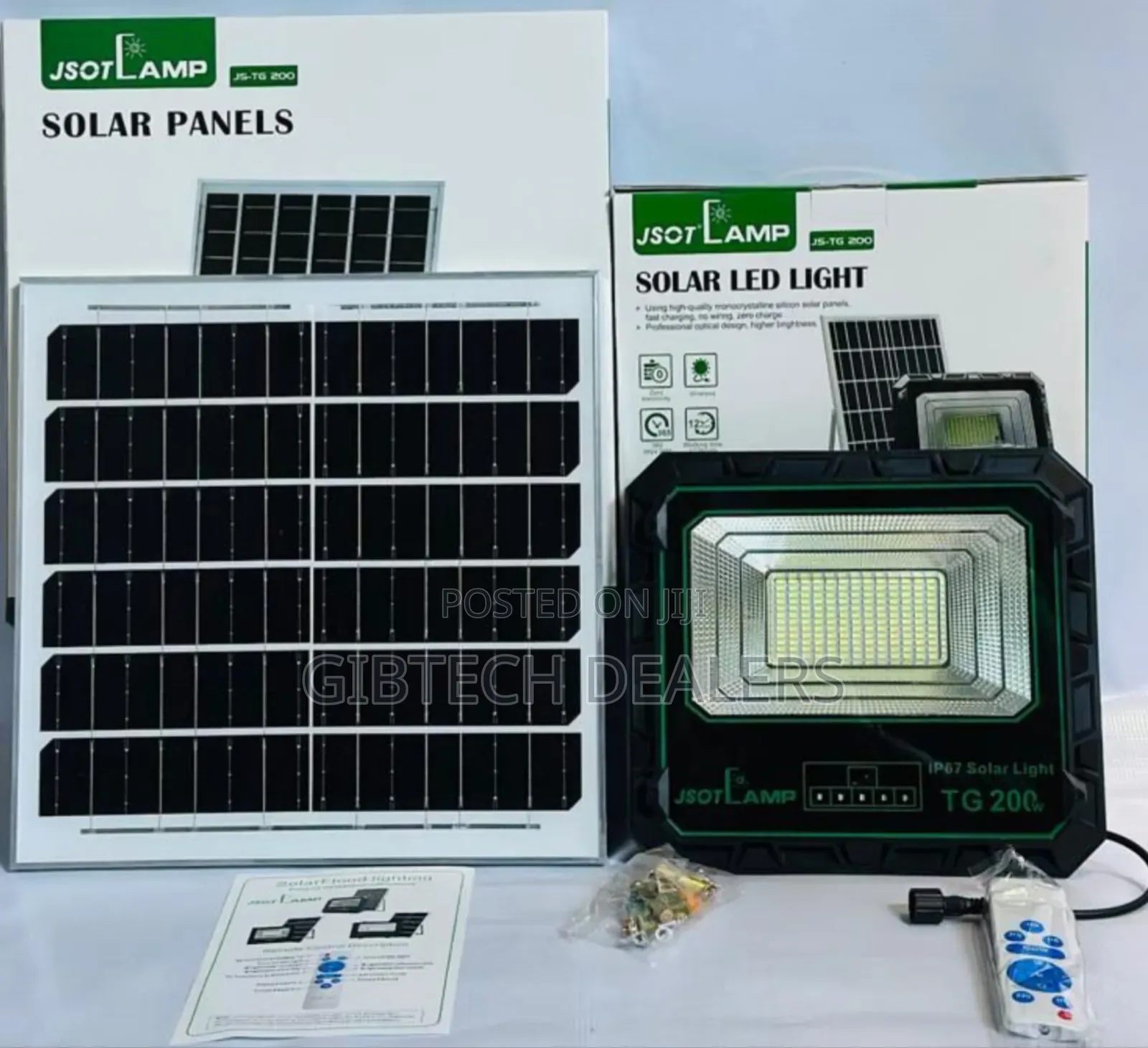 Jsot 200watts Ip67 Solar Floodlight