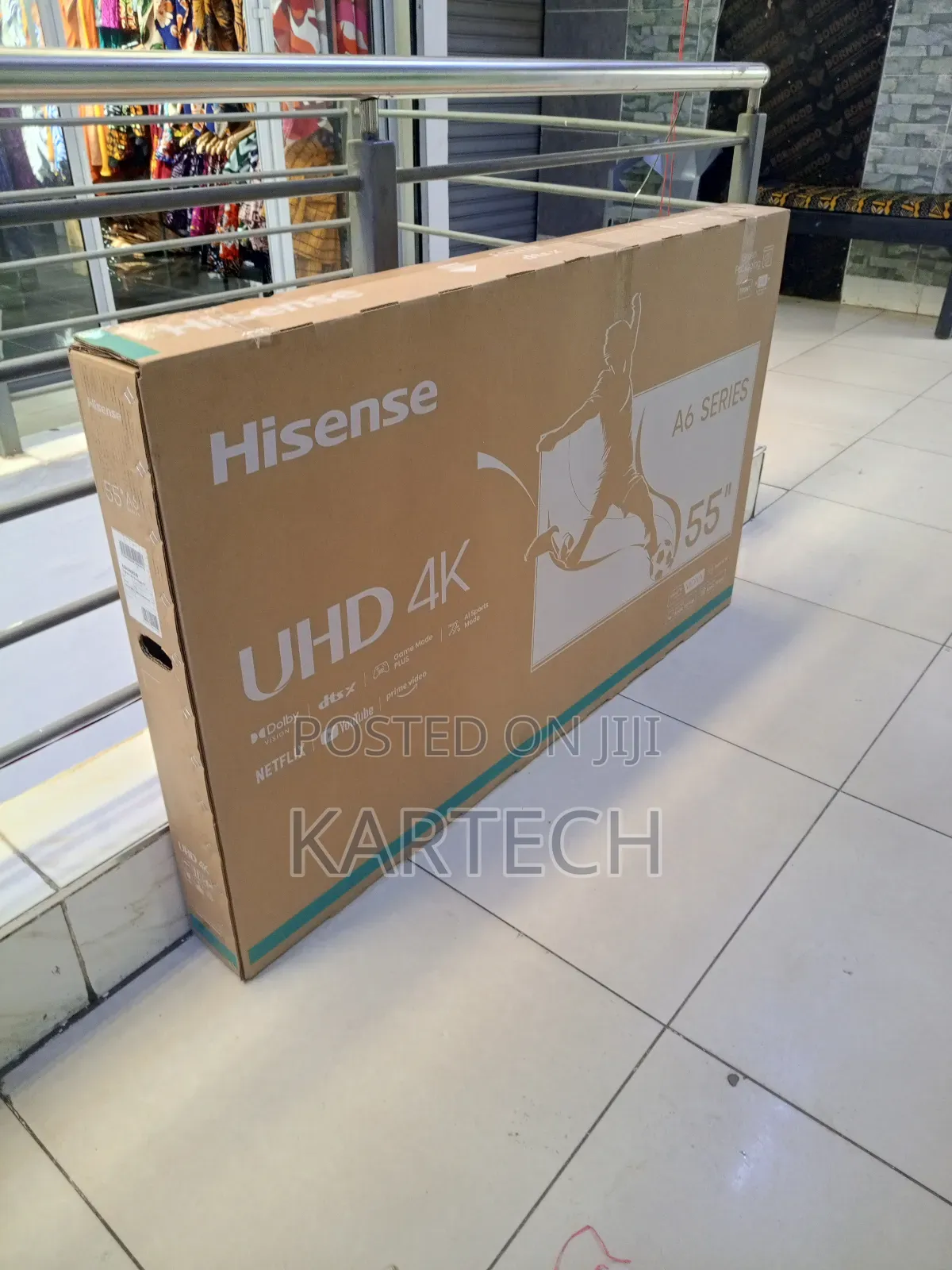 Hisense 55 Smart 55a6kken Frameless A6k Tv
