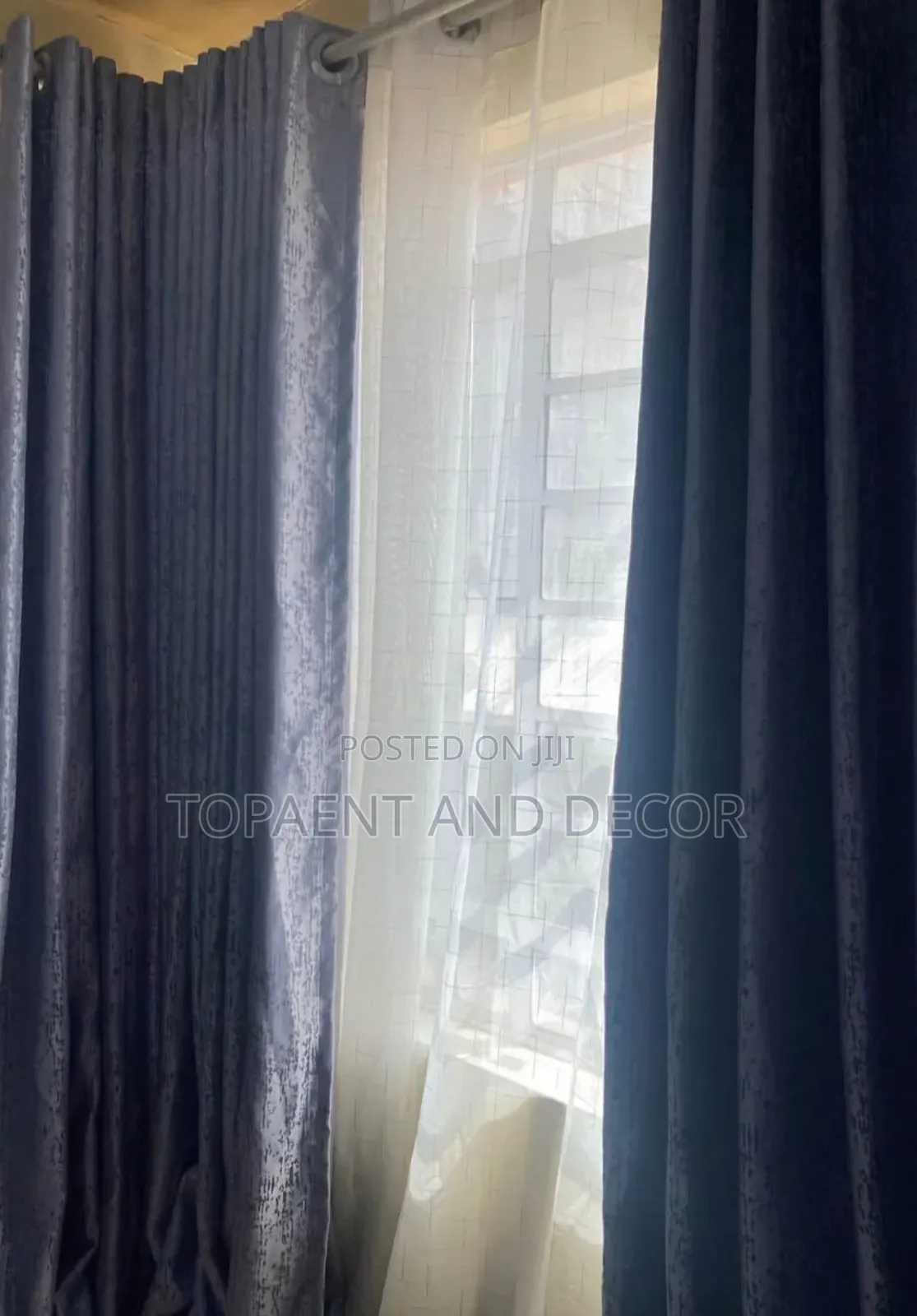 Soft Plain Trendy Curtains for Living Room and Bedroom