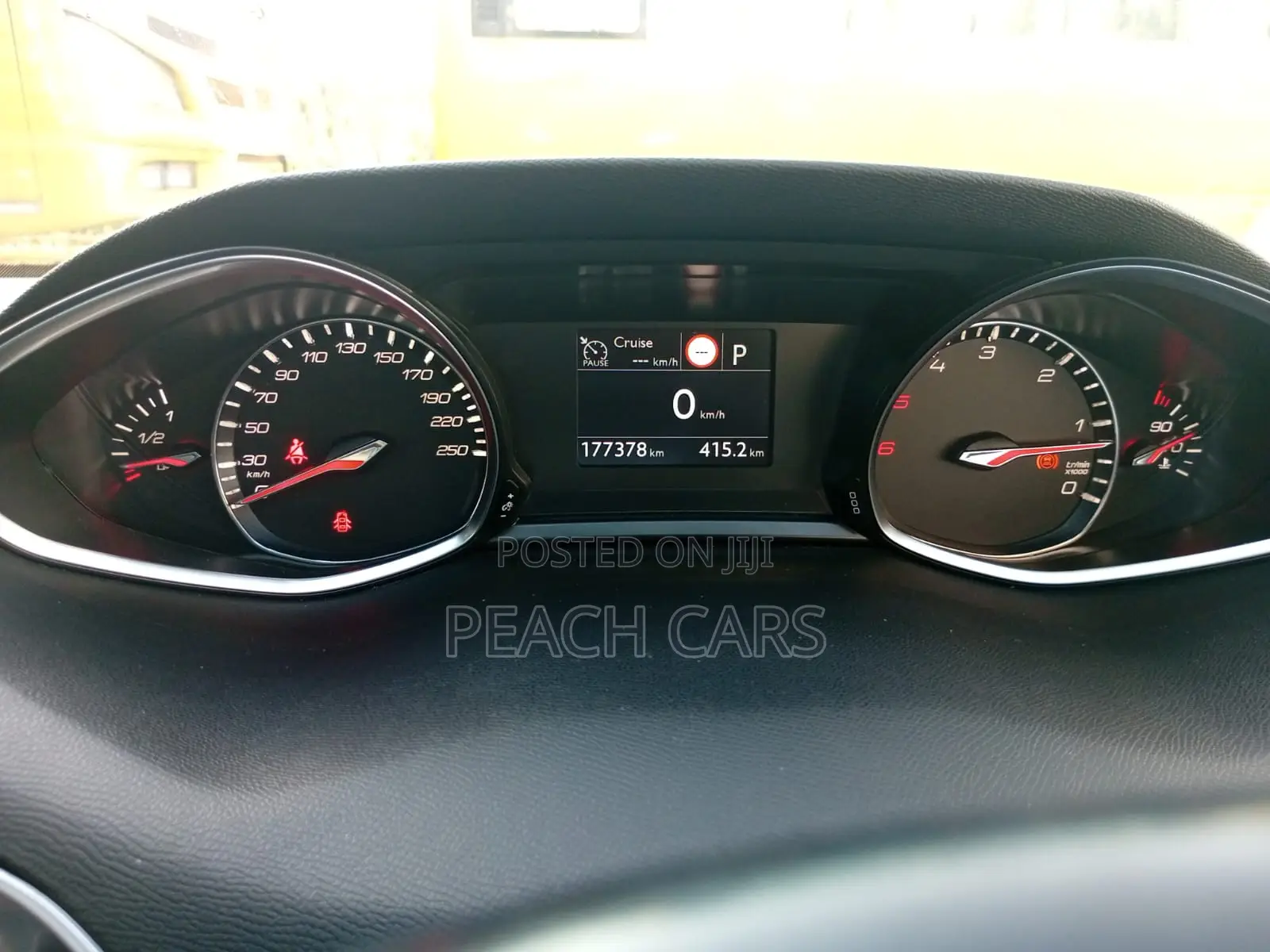 Peugeot 308 2018 Black