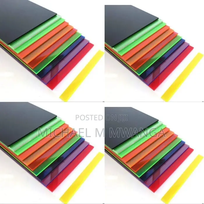 92% Light Transmission Colored Acrylic Perspex Sheets