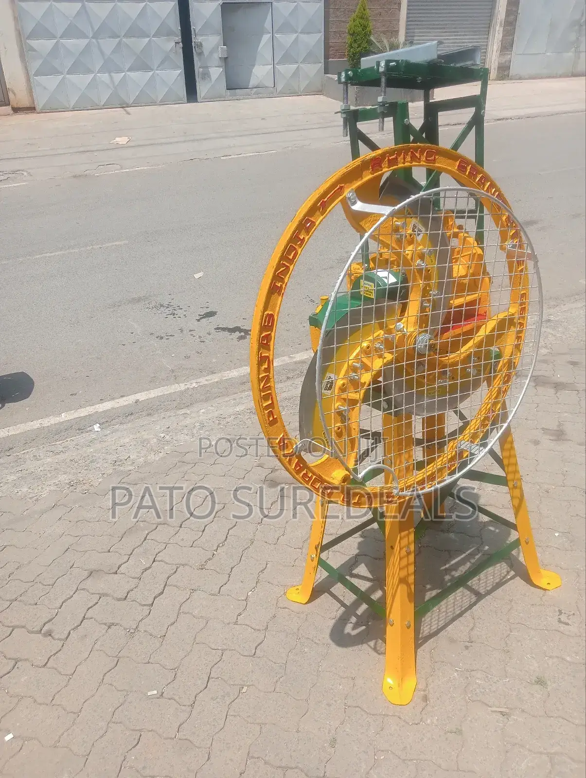 2gears and 3 Blade Chaff Cutter