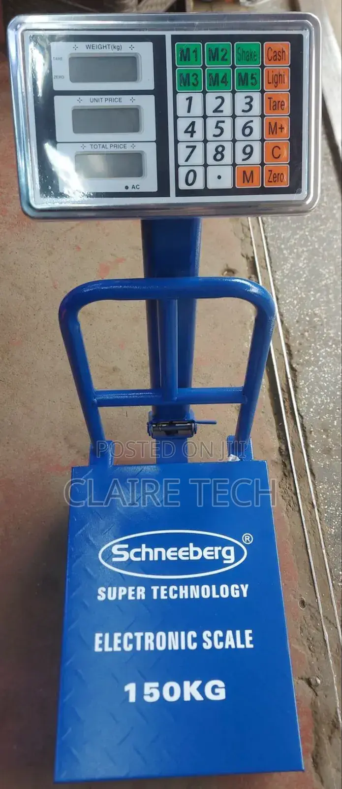150kg Scale Heavy Duty Schneeberg Platform Scale