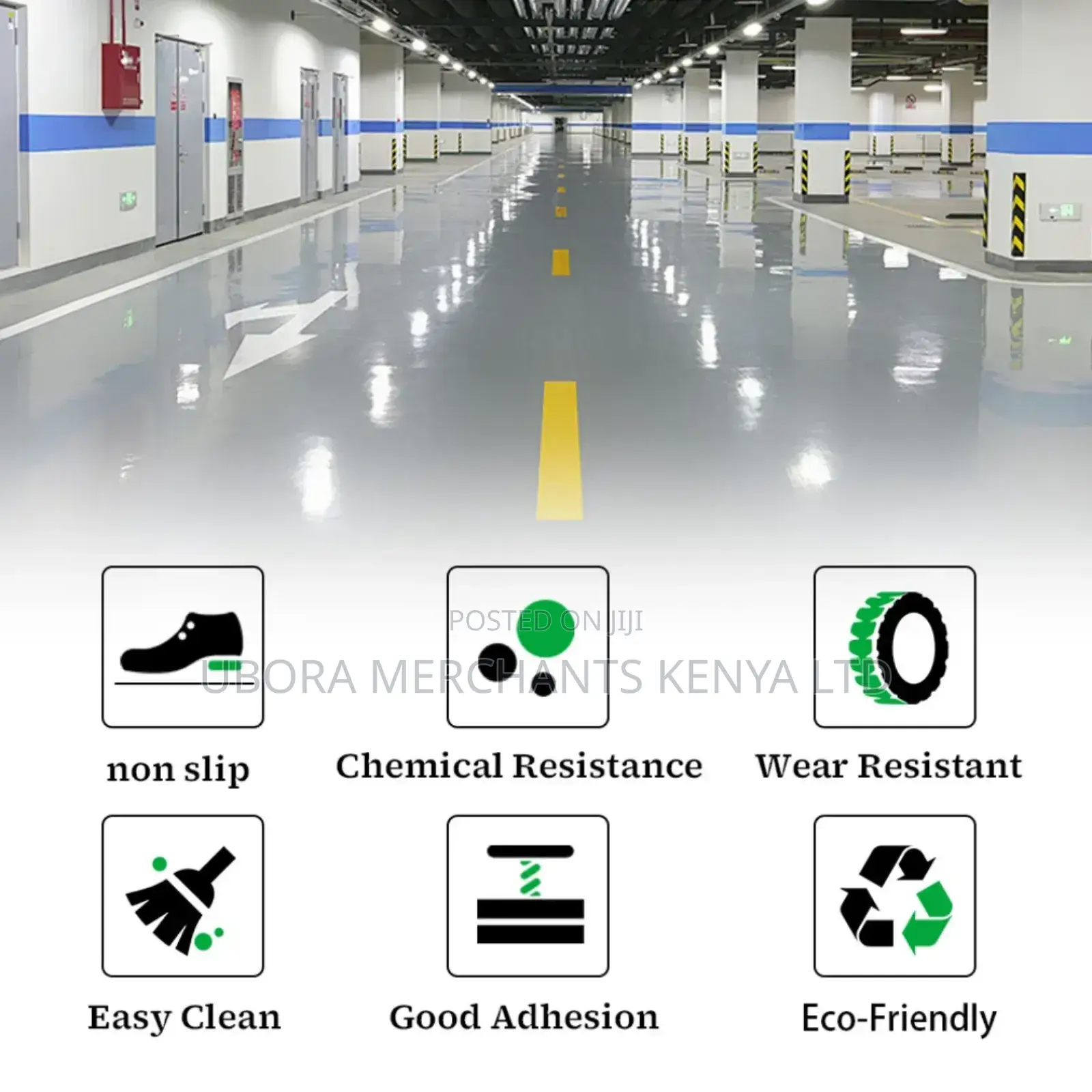 Self-Leveling Epoxy Floor Reisin 4mm