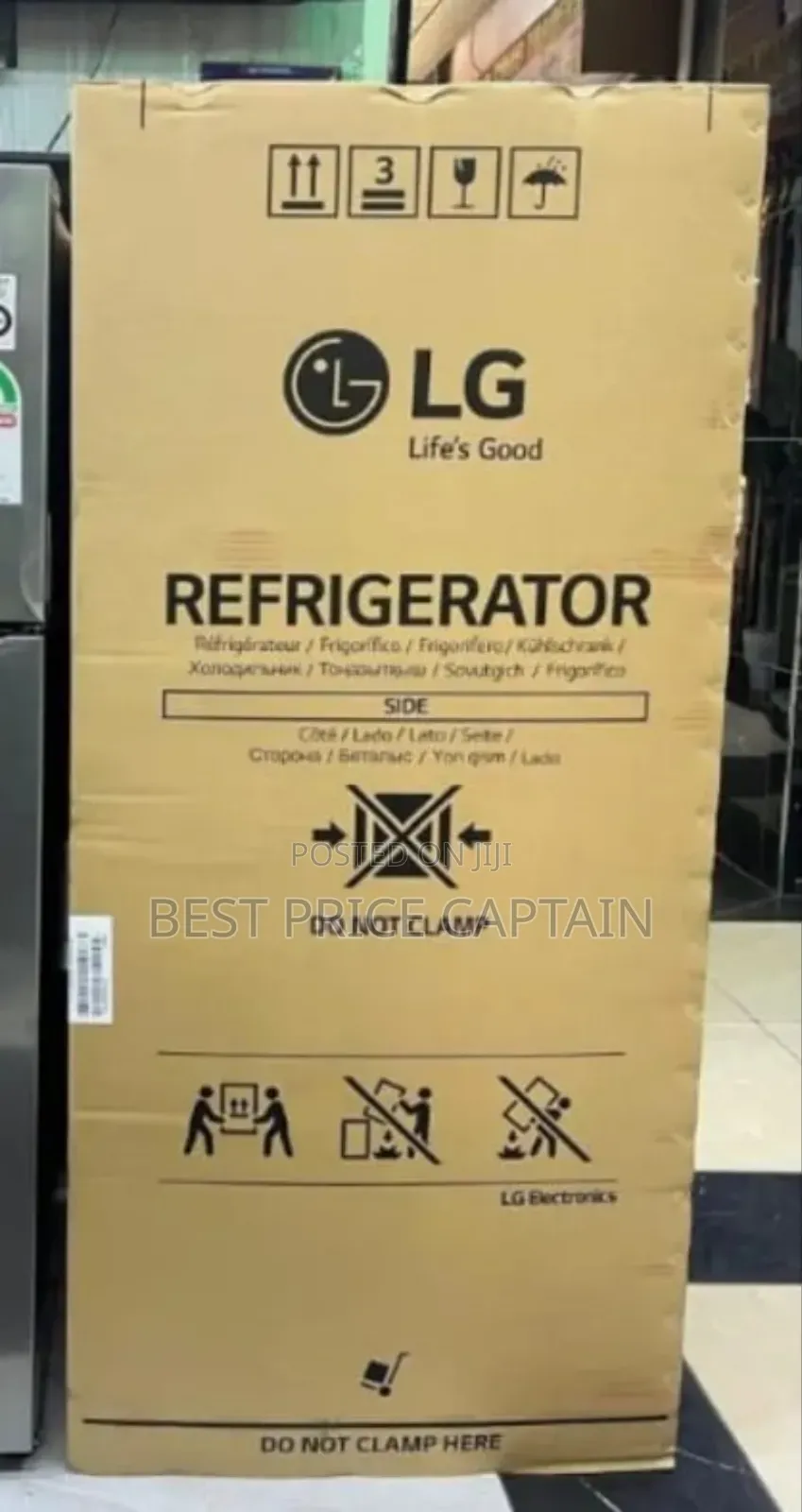 Lg No Frost Refrigerator 438 Litres Double Door Refrigerator
