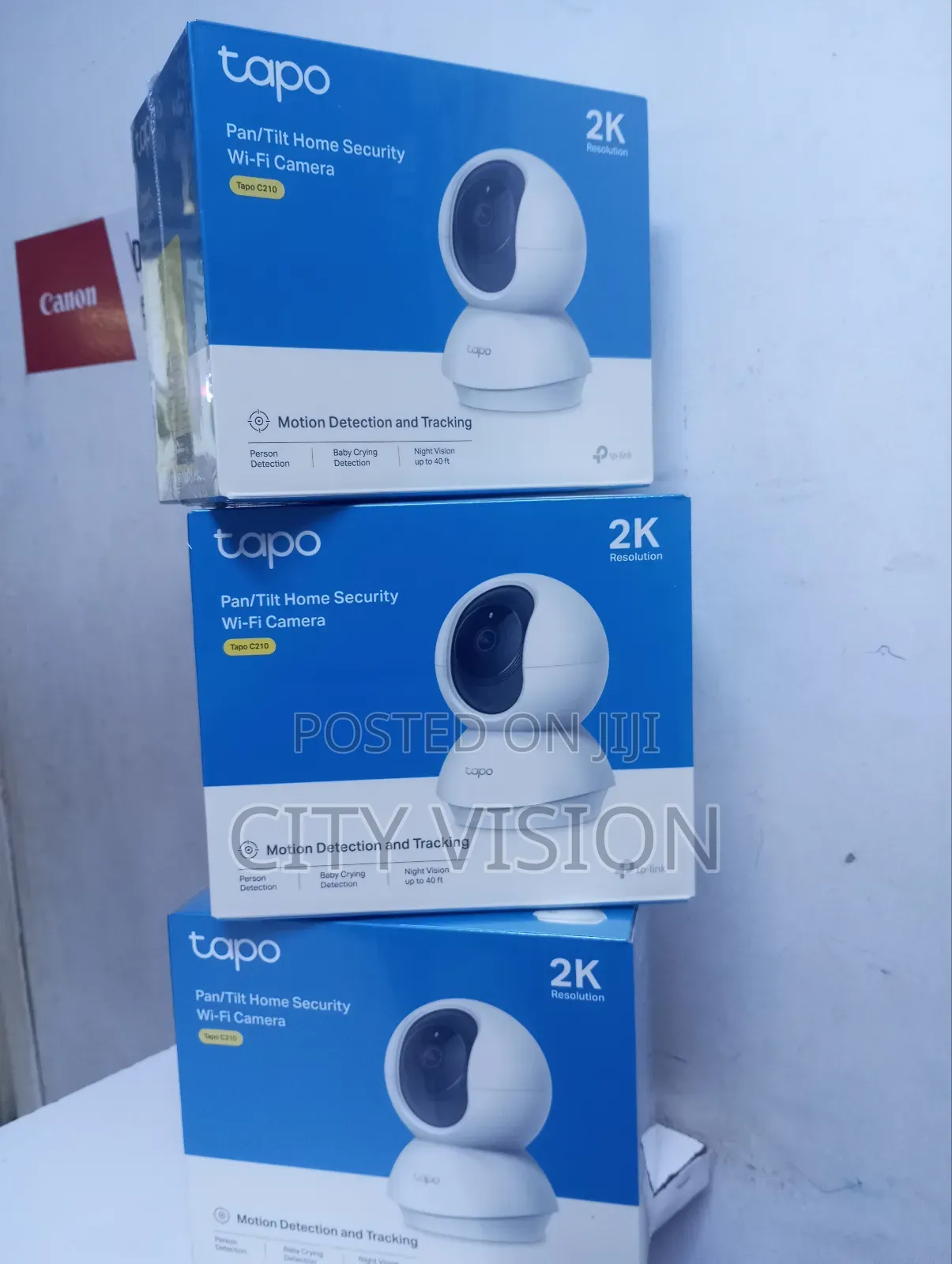 Tp-Link Tapo Pan/Tilt Home Security Wifi Camera Tl-Tapo C210
