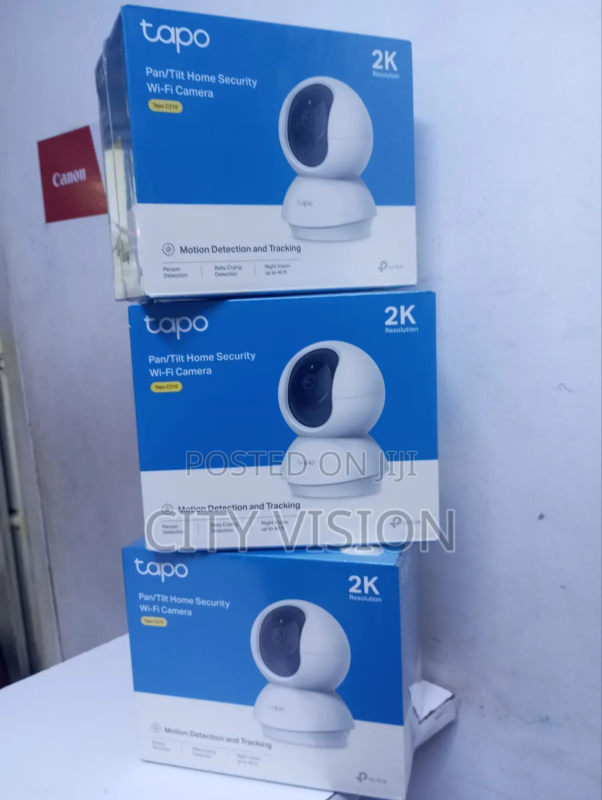 Tp-Link Tapo Pan/Tilt Home Security Wifi Camera Tl-Tapo C210