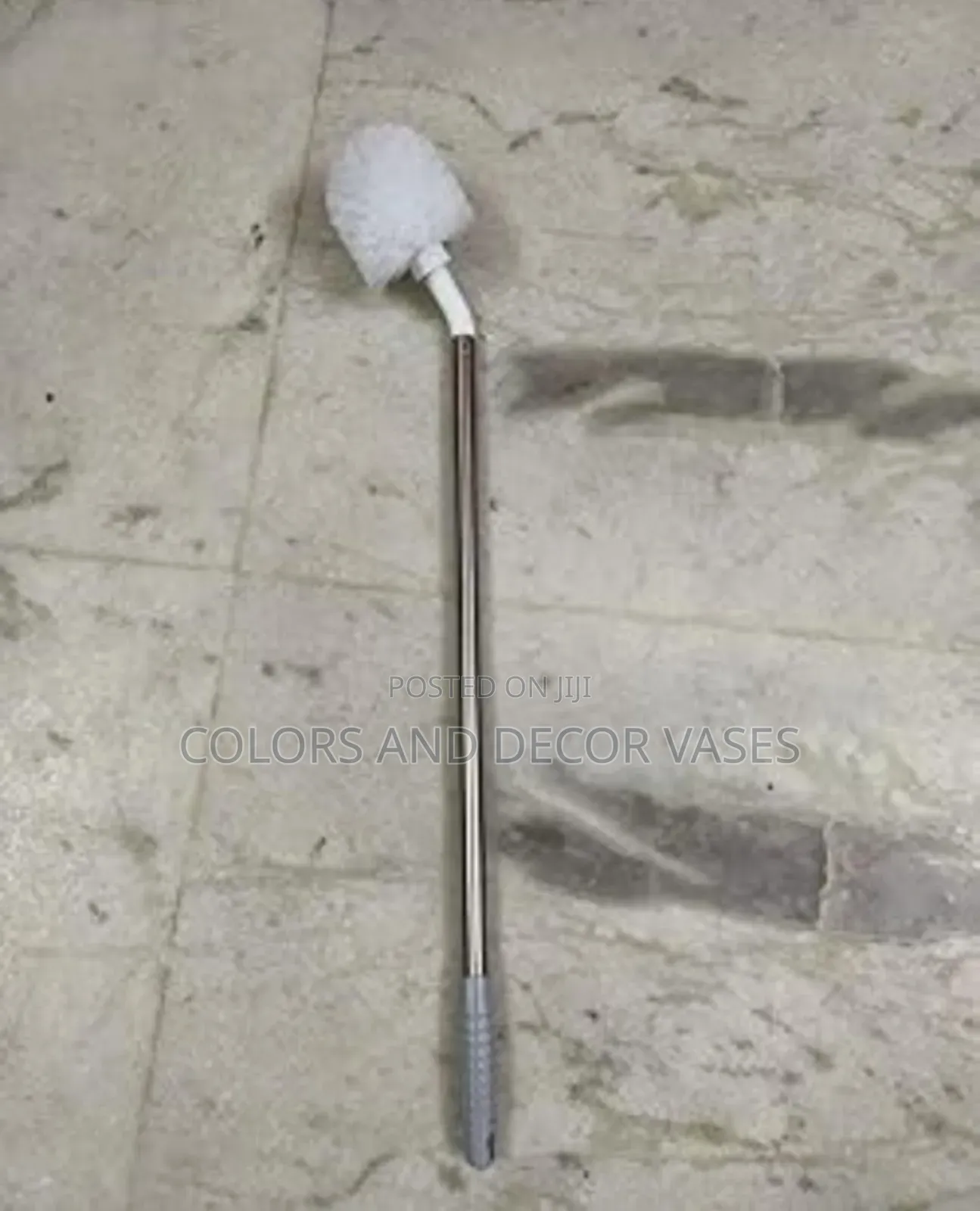 Bent Gallon Bottle Cleaning Brush Available in White Colour