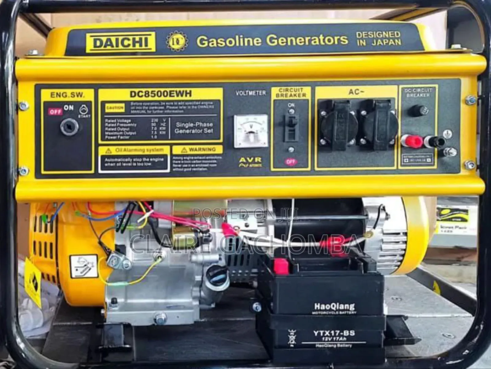 Gasoline Generator Daichi Dc8500ewh