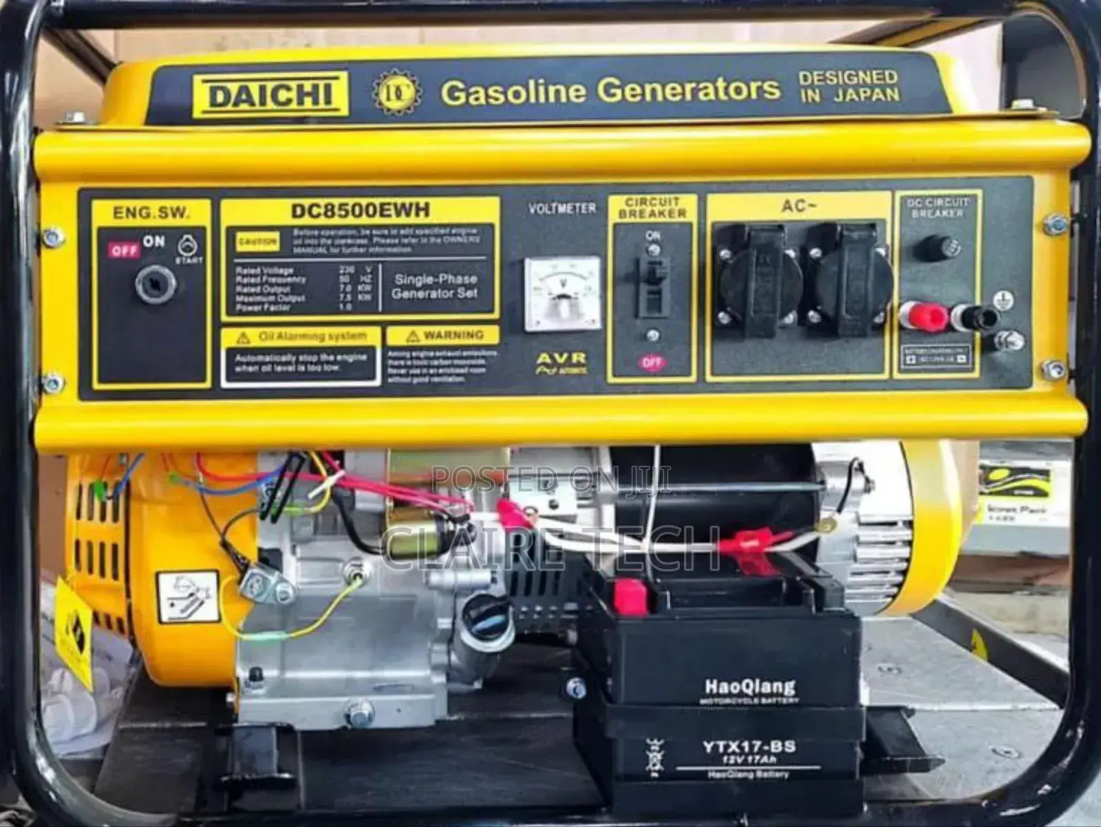 Gasoline Generator Daichi Dc8500ewh