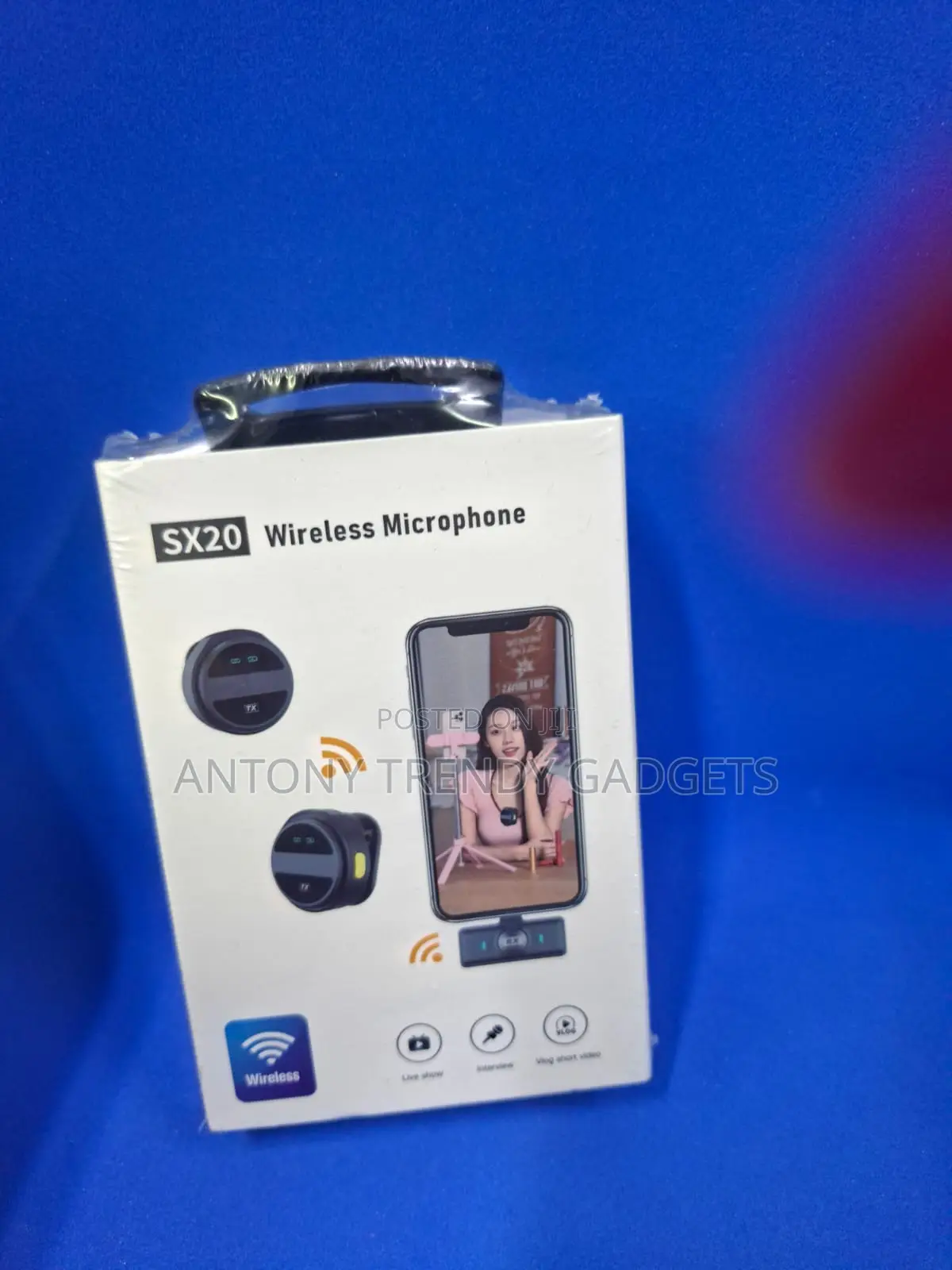 Portable Wireless Mic For Tiktok, Karaoke & Presentations