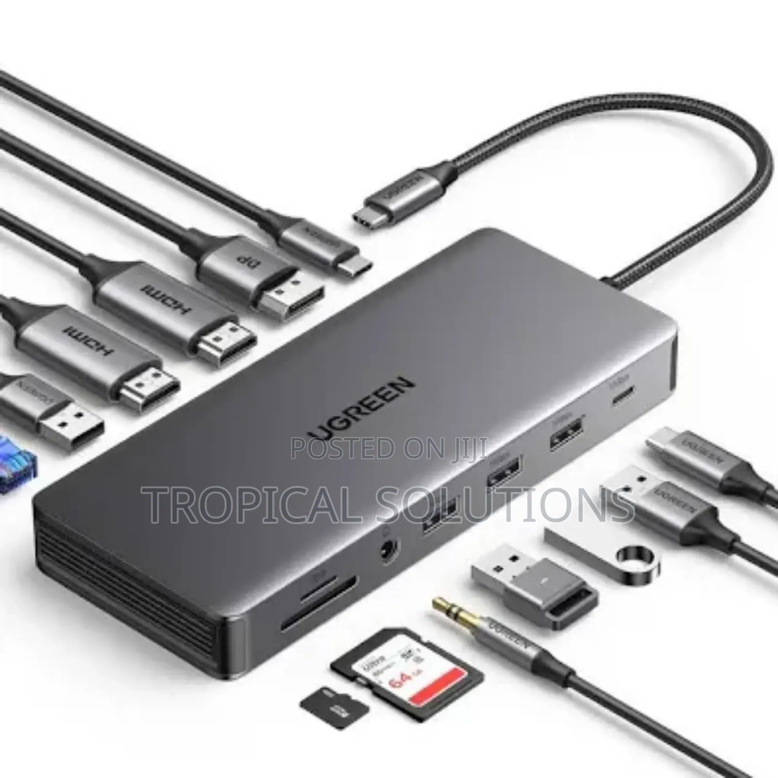 Ugreen 13 in 1 Usb -C Multifunction Adapter Cm681
