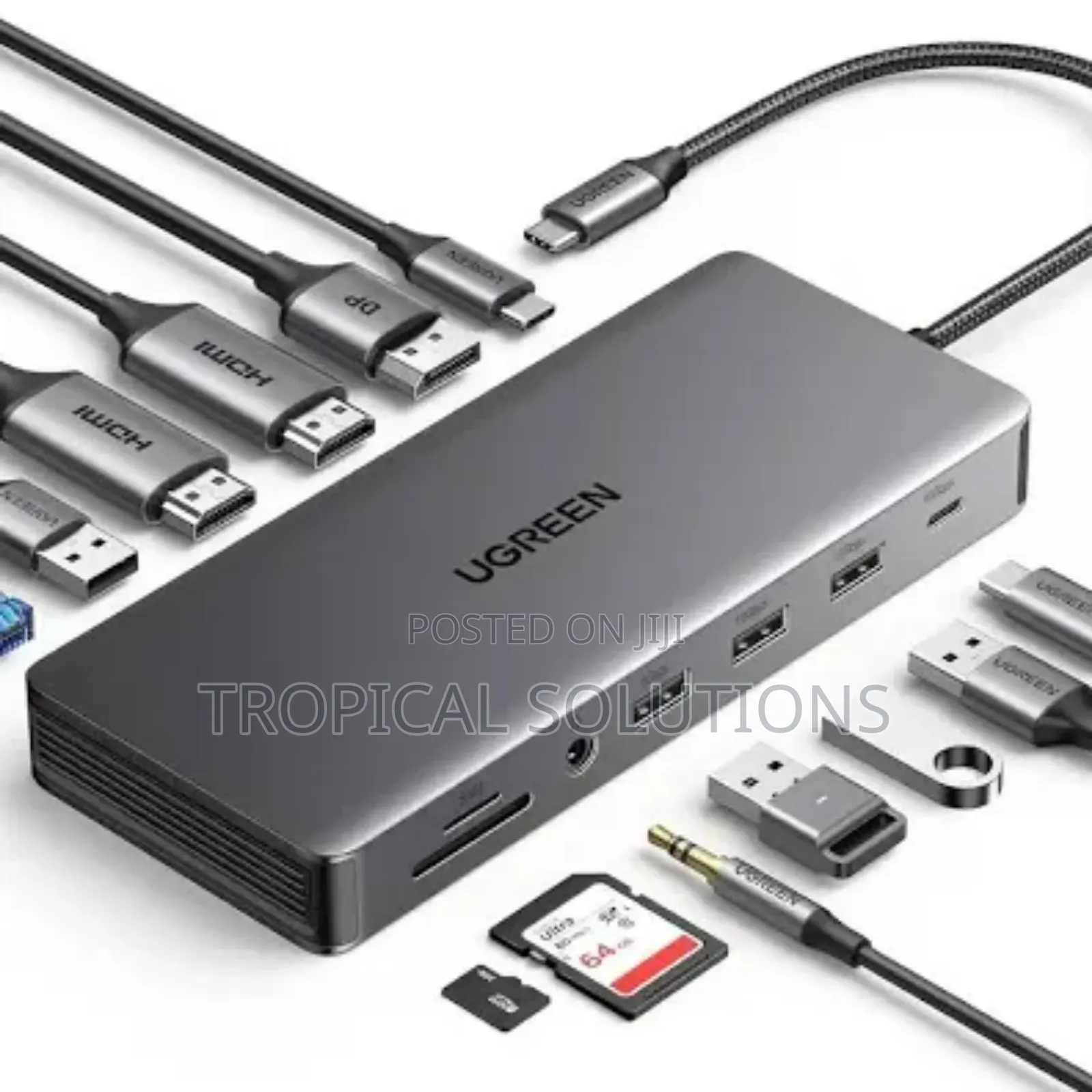 Ugreen 13 in 1 Usb -C Multifunction Adapter Cm681