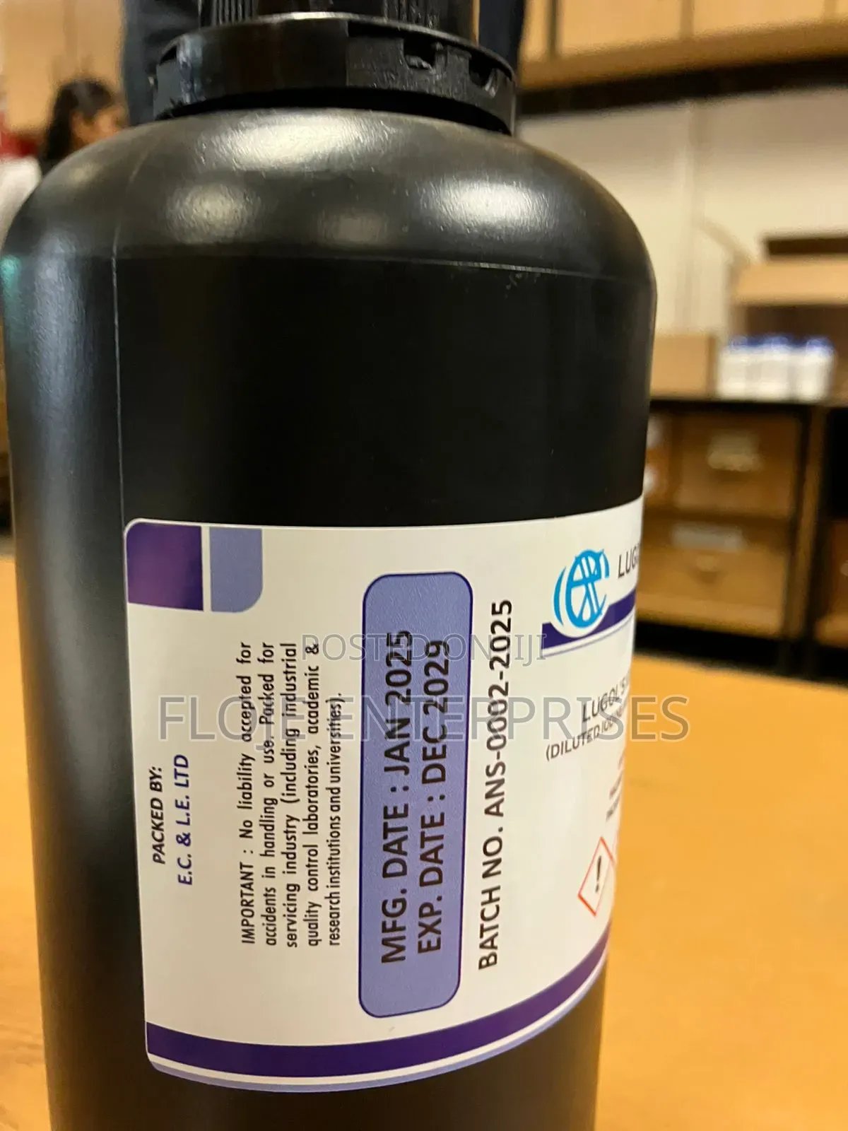 Lugol's Iodine 1l Griffchem
