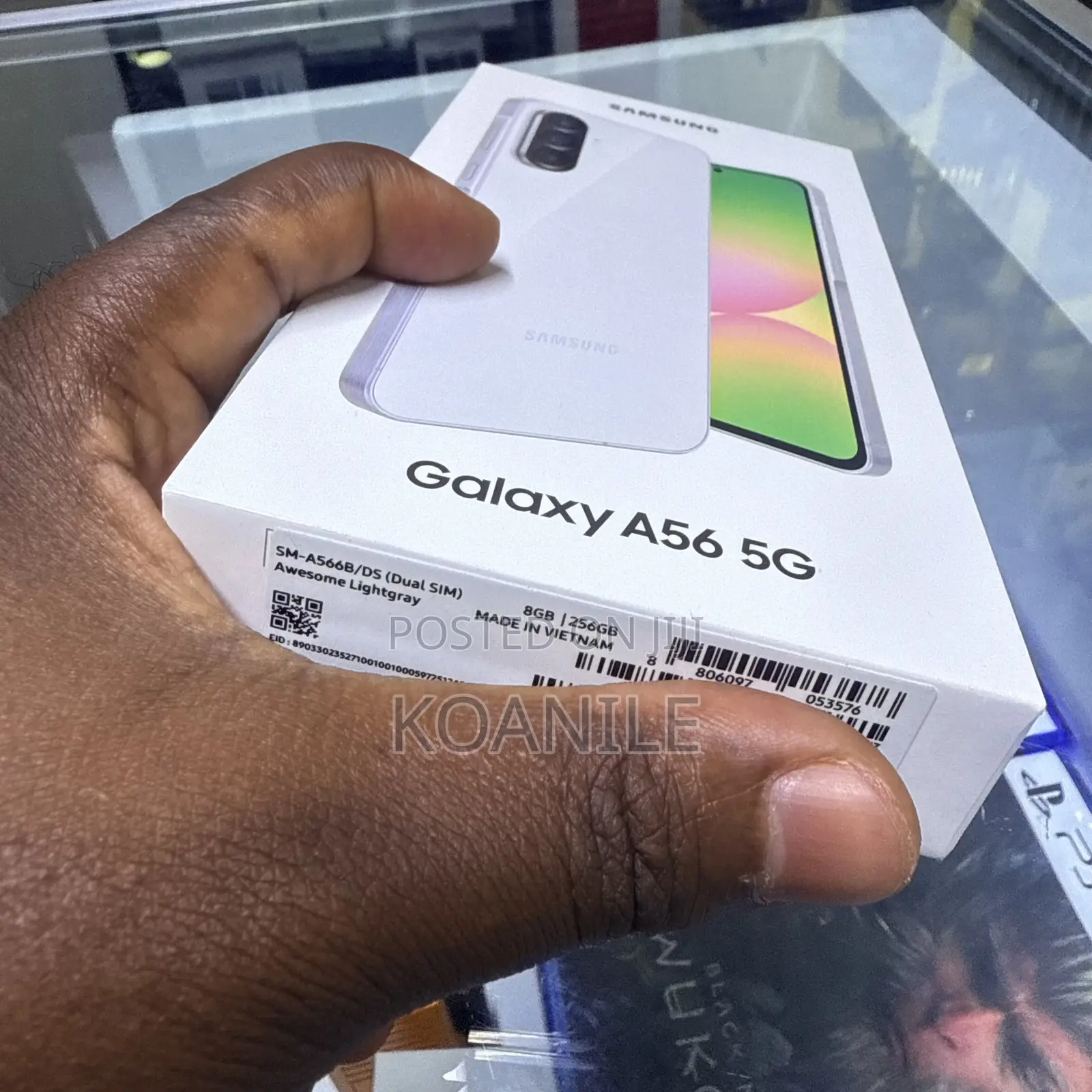 New Samsung Galaxy A56 256 GB Gray