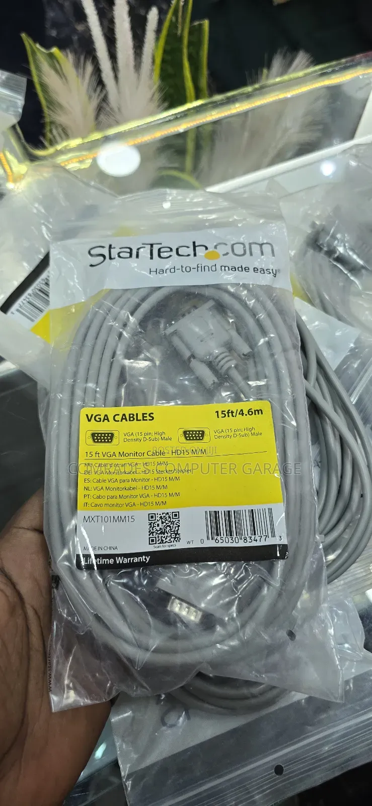 Startech.Com 15 Ft (4.6m) Vga Monitor Cable.