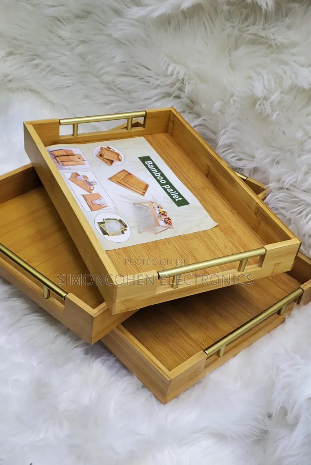 3in1 Bamboo Serving Tray