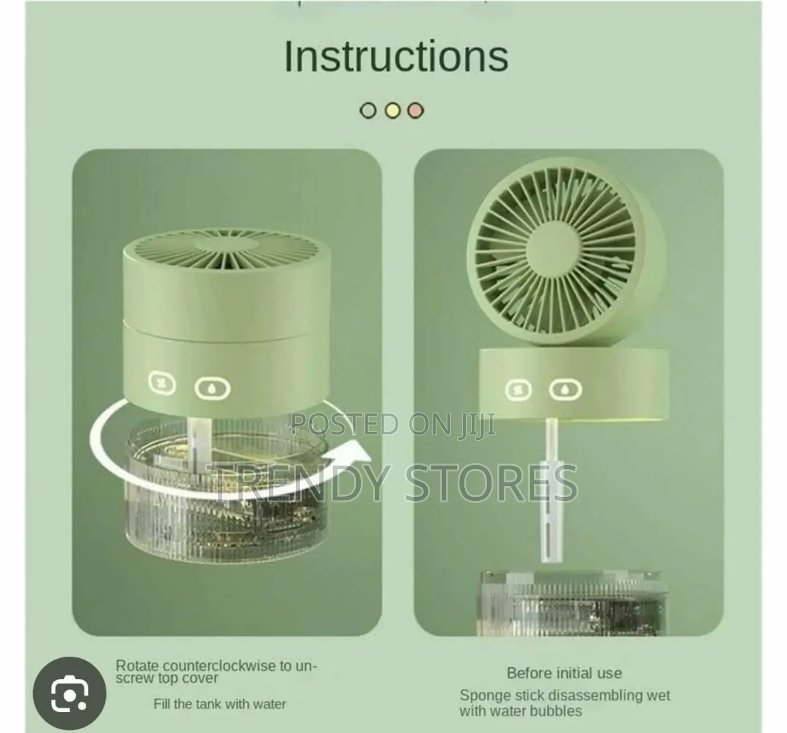 Air Humidifier With Fan